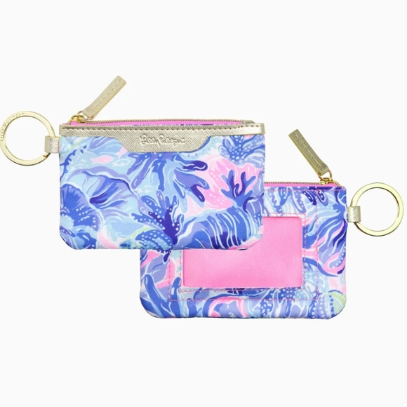 Lilly Pulitzer Handbags - NWT Lilly Pulitzer small ID case wallet 5.2" x 3.25"